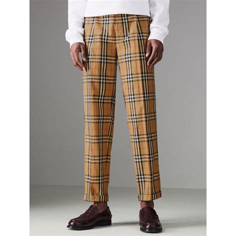 burberry bottoms|burberry men's pants.